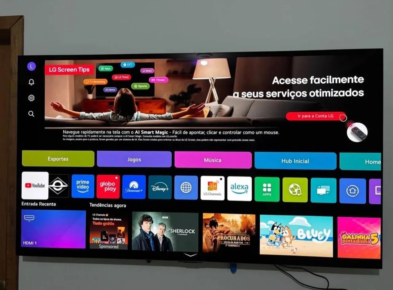 Tv smart lg oled 