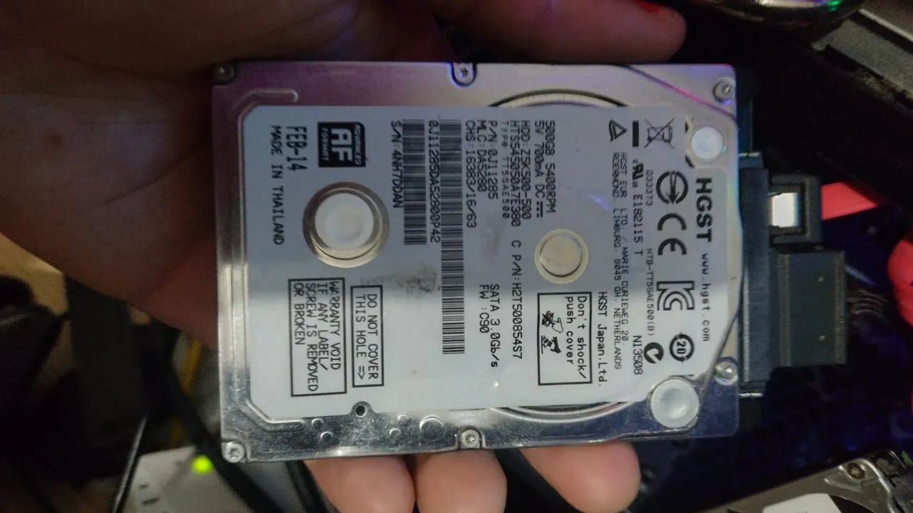 HDD 500GB