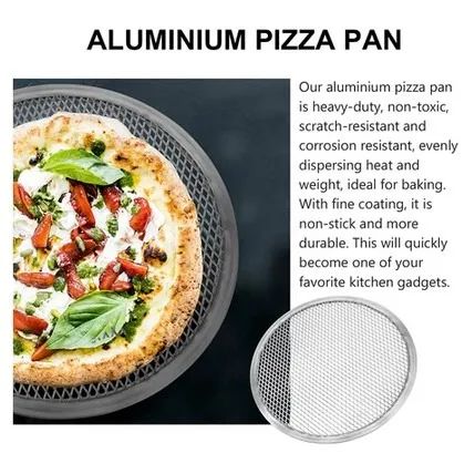 Tela Pizza 30cm Aluminio  - Foto 3