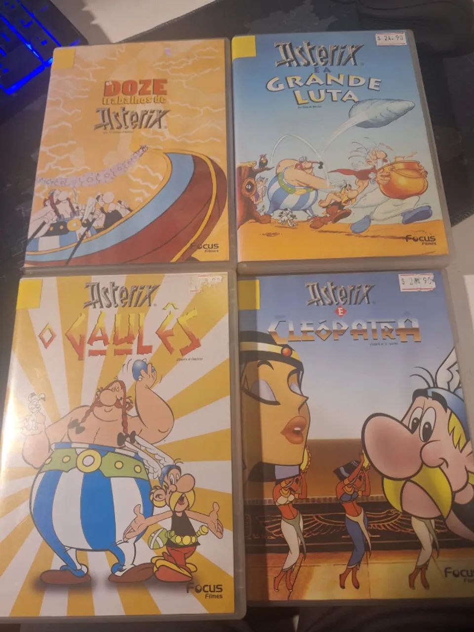 COLEÇÃO ASTERIX DESENHO 7 DVDS - Foto 2