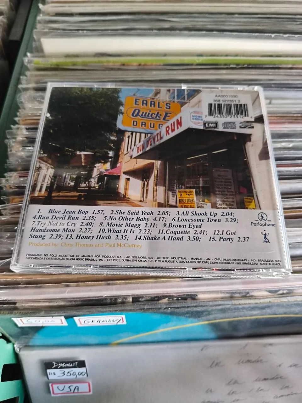 CD Paul McCartney - Run Devil Run - Foto 2