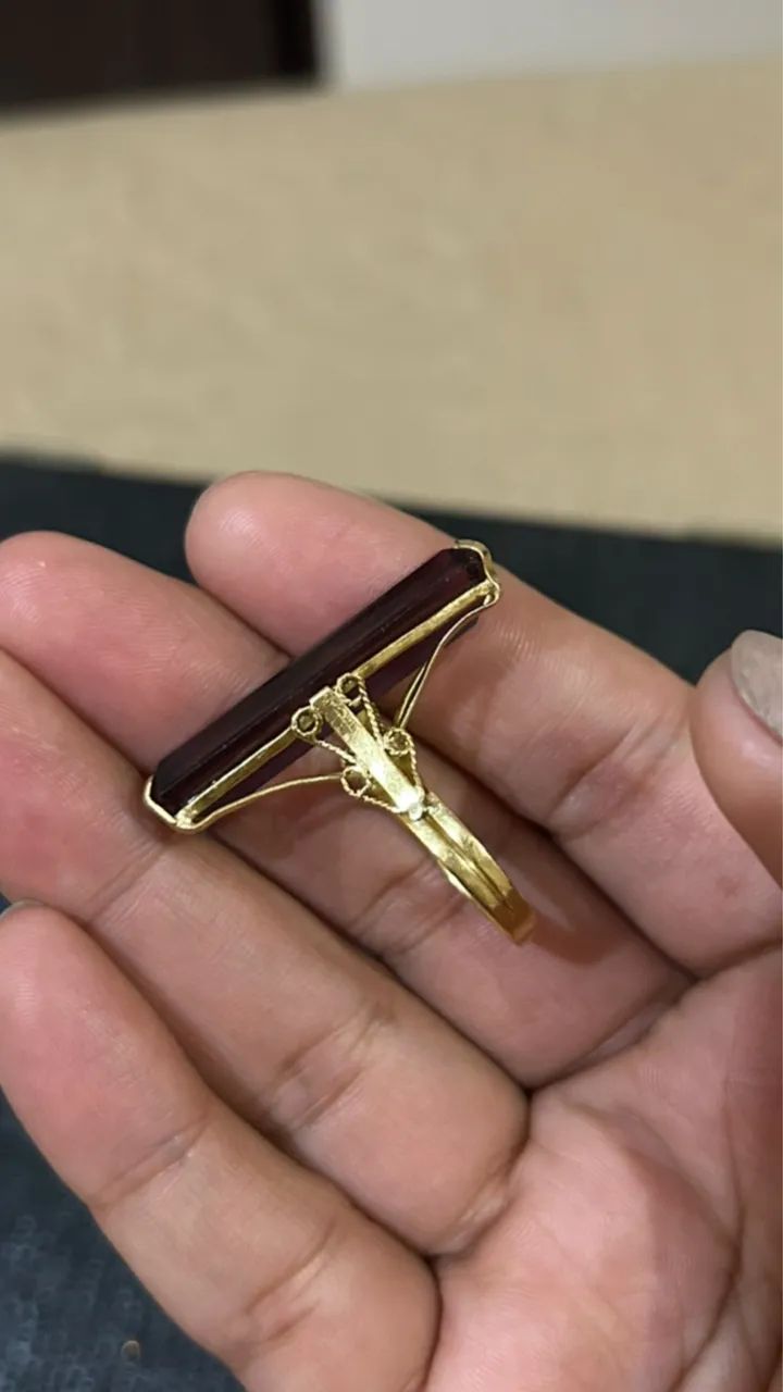 Anel em ouro 18  - Foto 2
