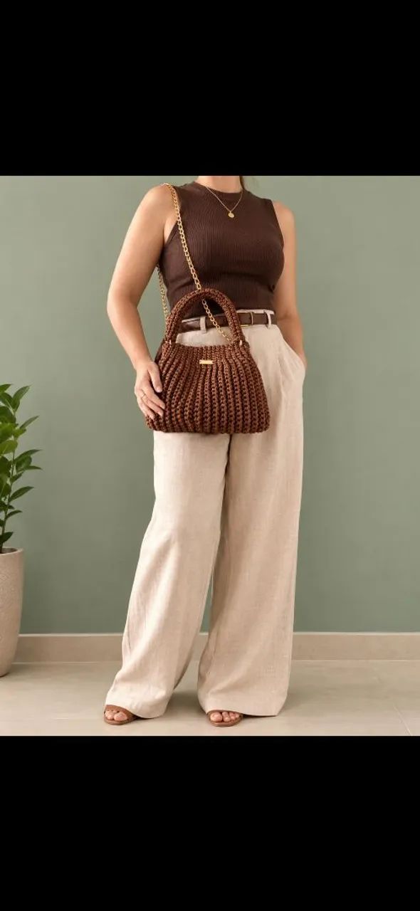 Bolsa de crochê 