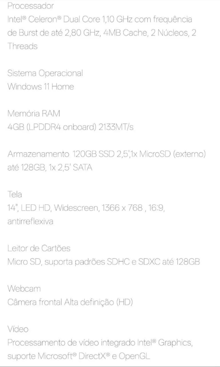 notebook pra retirada de peças  - Foto 2
