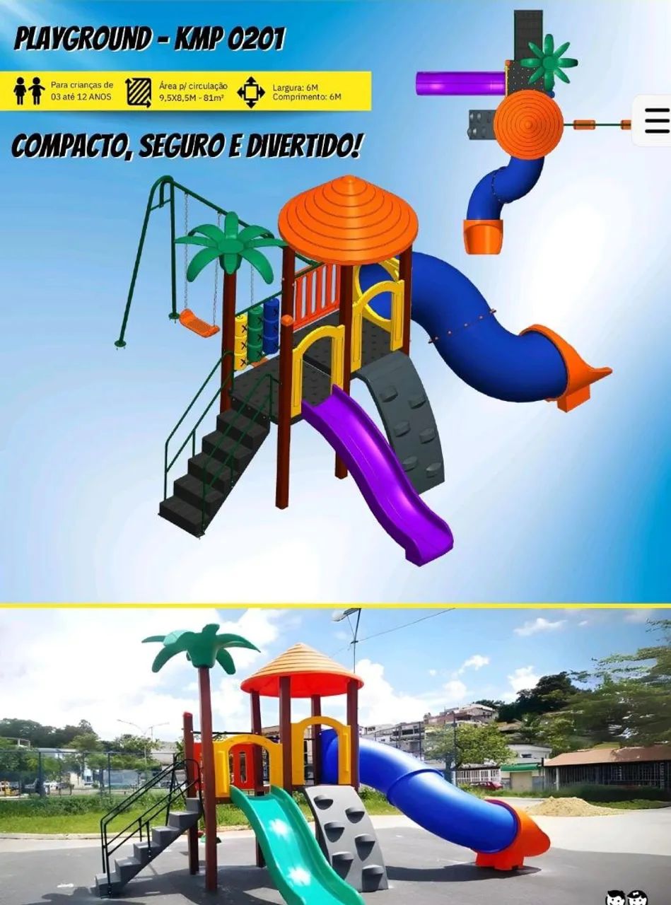 Diversos playgrounds infantis - Foto 2