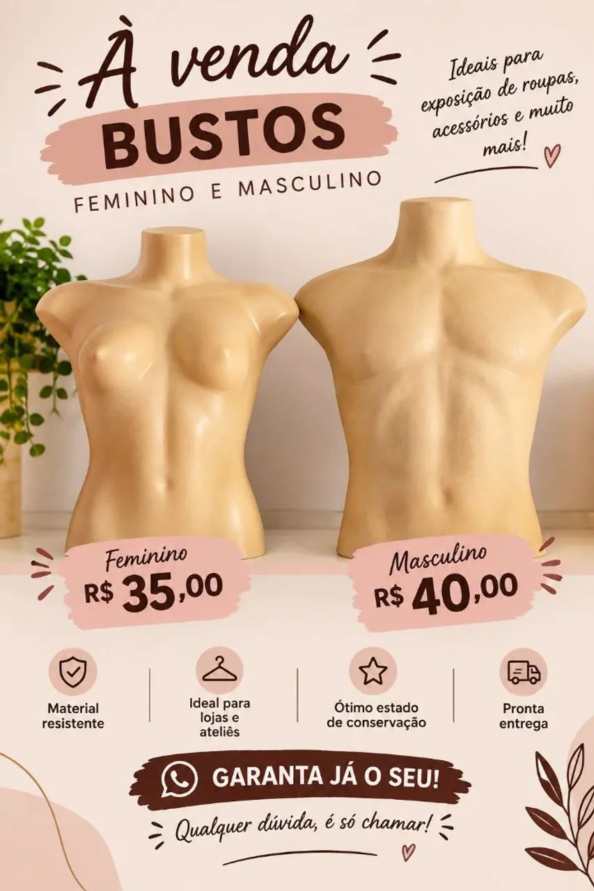 Vendo manequim 
