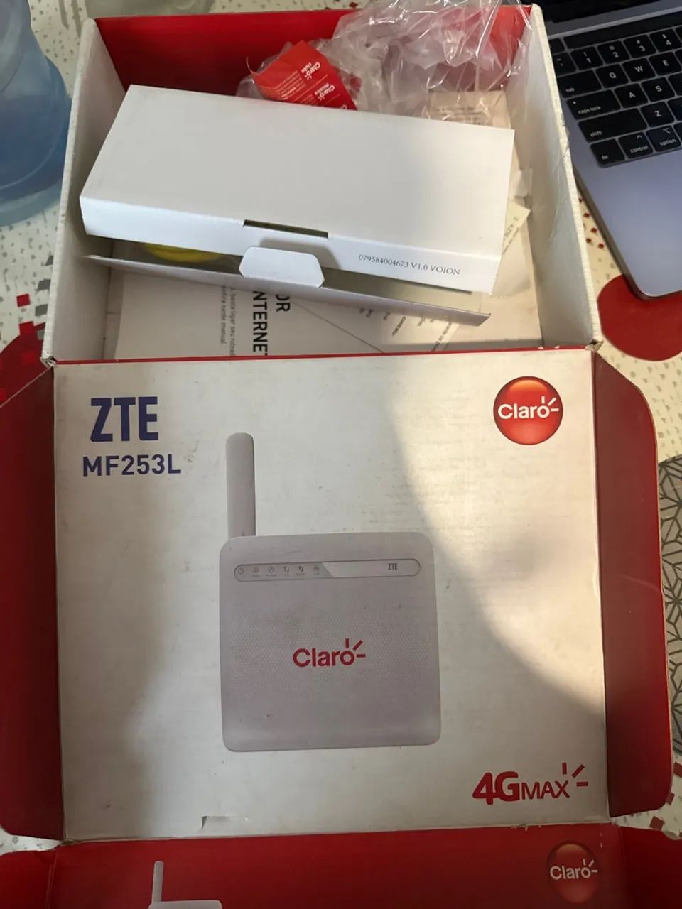 MODEM ROTEADOR 4G CLARO ZTE MF253L - Foto 3