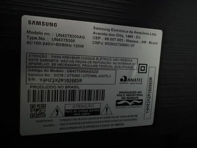 Smart TV Samsung 43 Full HD - Com defeito na imagem - Foto 2