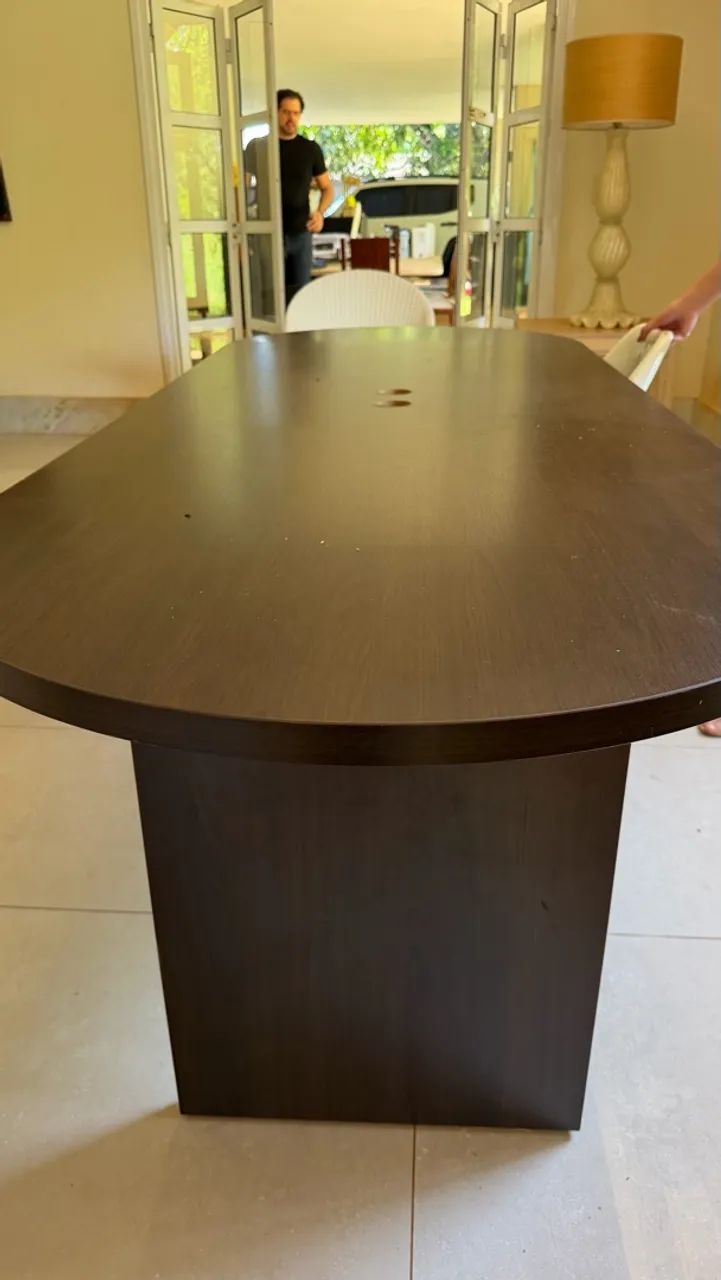 MESA GRANDE DE ESCRITÓRIO - Foto 4