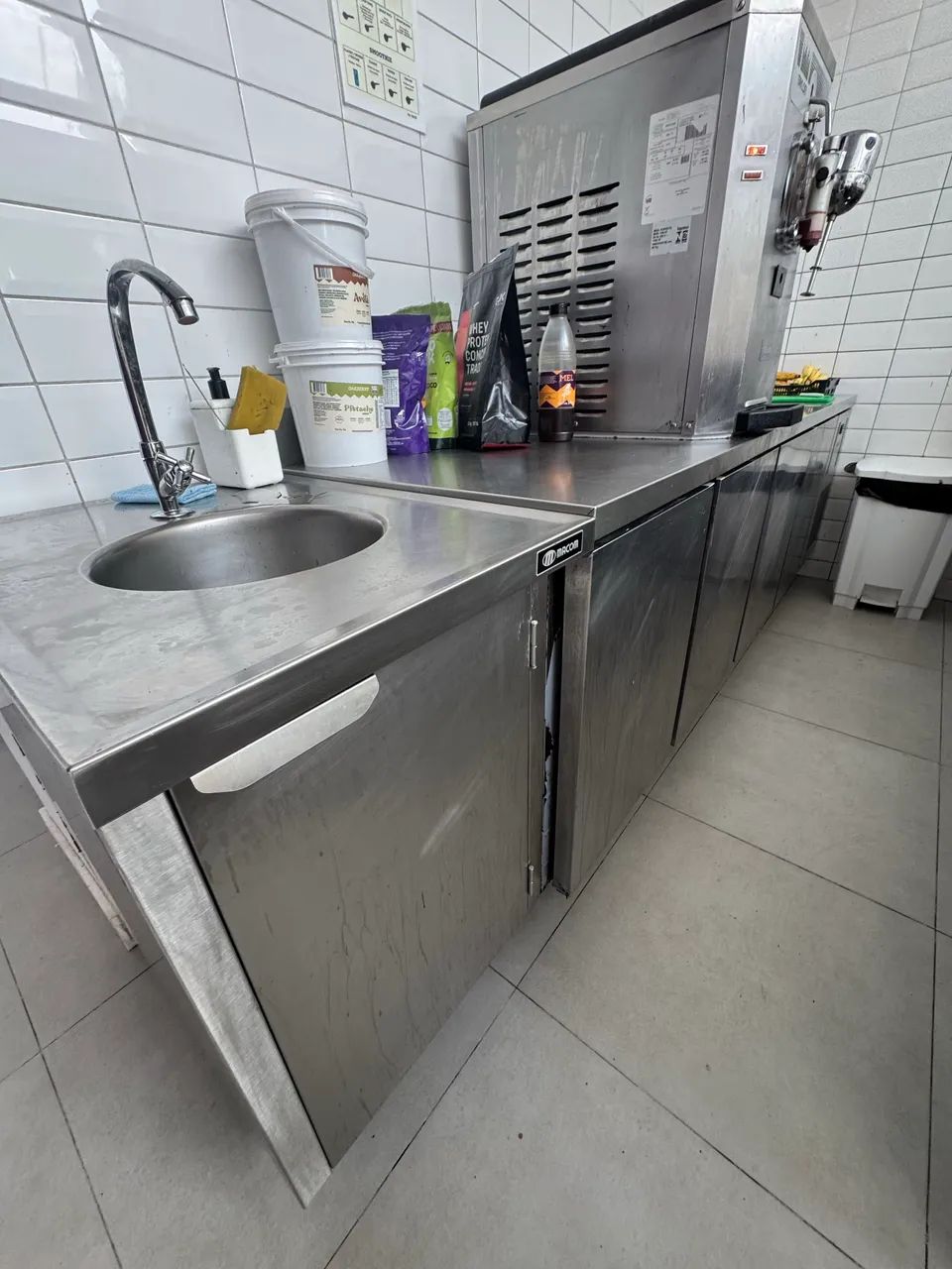 Cuba com armário MACOM de INOX - Foto 3