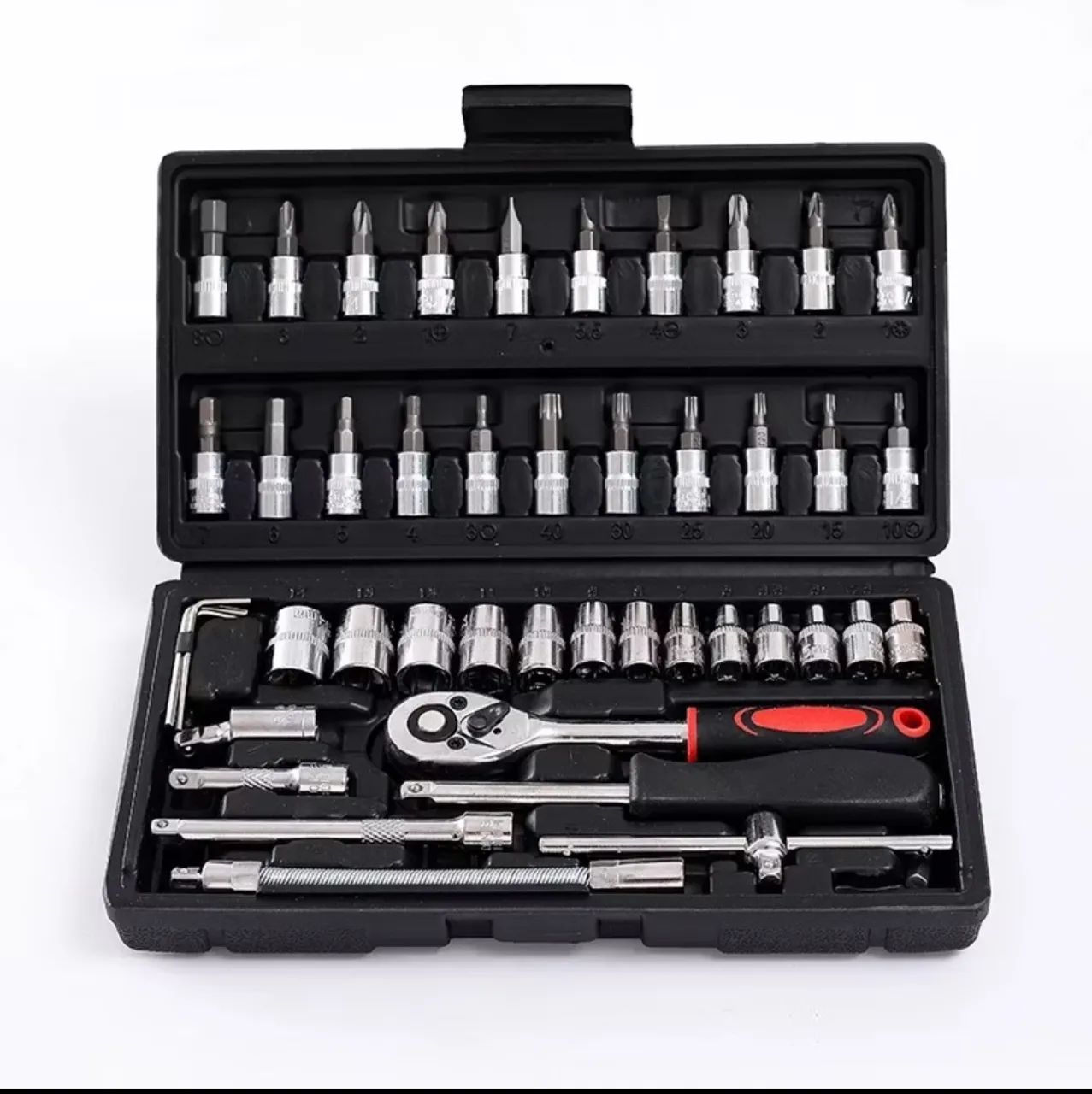 Kit de ferramentas com 46 peças  - Foto 3