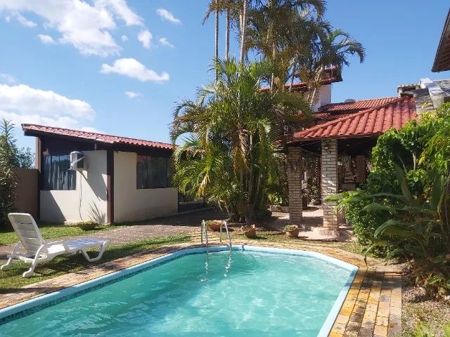 Casa 5 dorms, ar, piscina, Campeche, Fpolis, COD109