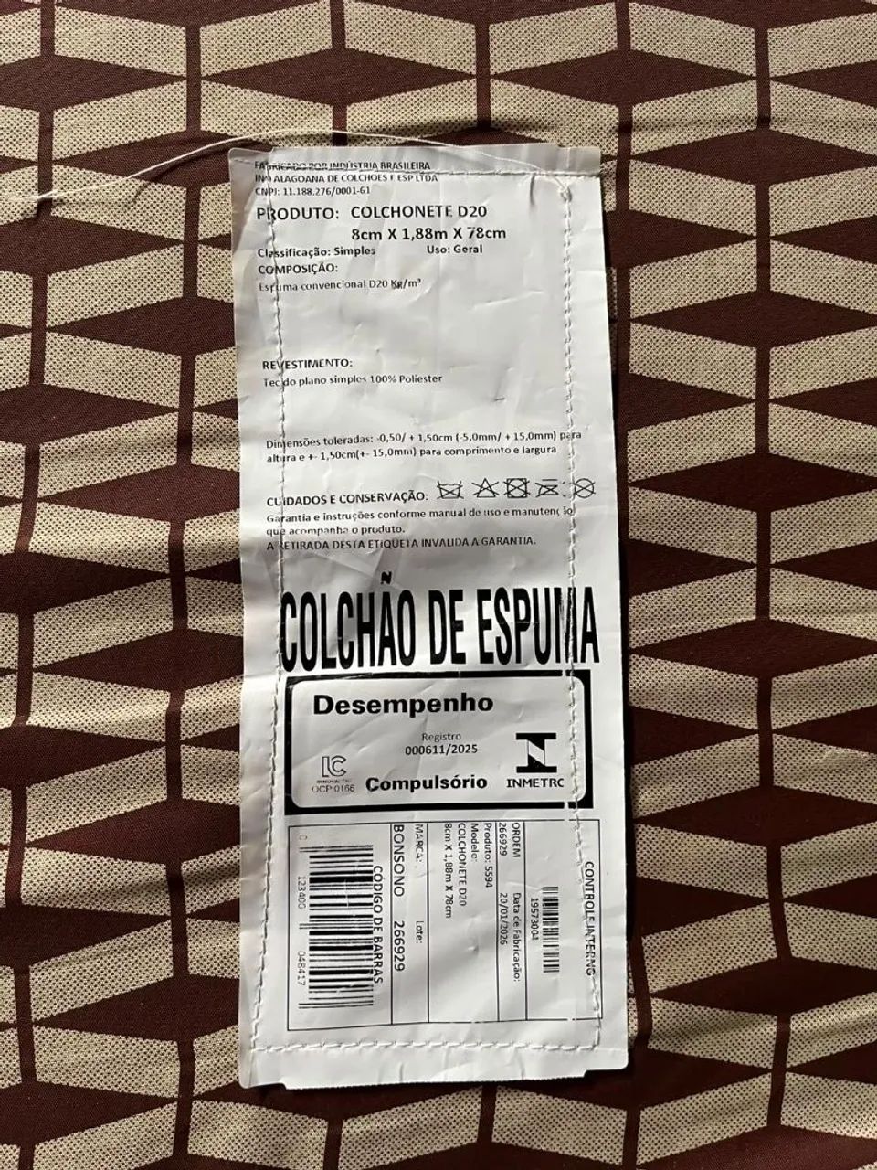 VENDO COLCHONETE POUCO USADO 