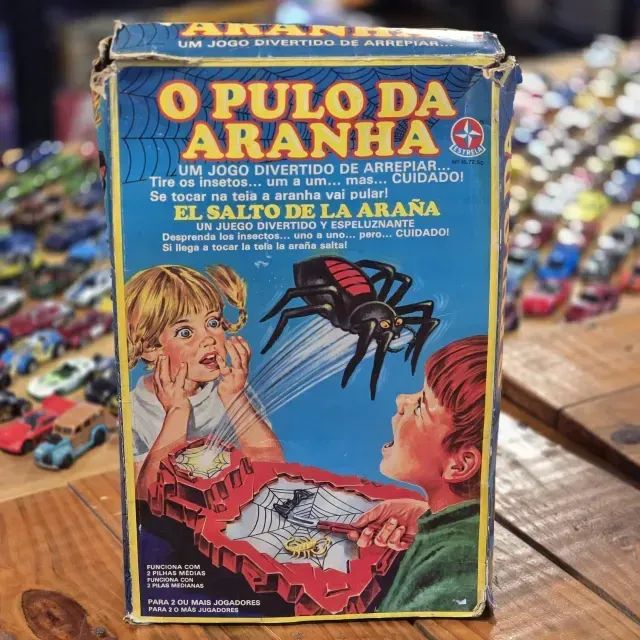 Jogo Tabuleiro - O Pulo Da Aranha - Estrela