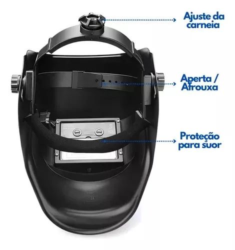 *SUPER PROMOÇÃO*  MÁSCARA DE SOLDA AUTOMÁTICA - Foto 3