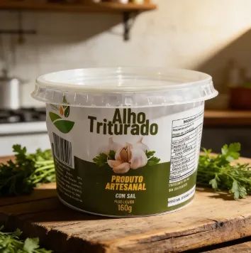 Alho Triturado com Sal 160g - Foto 4
