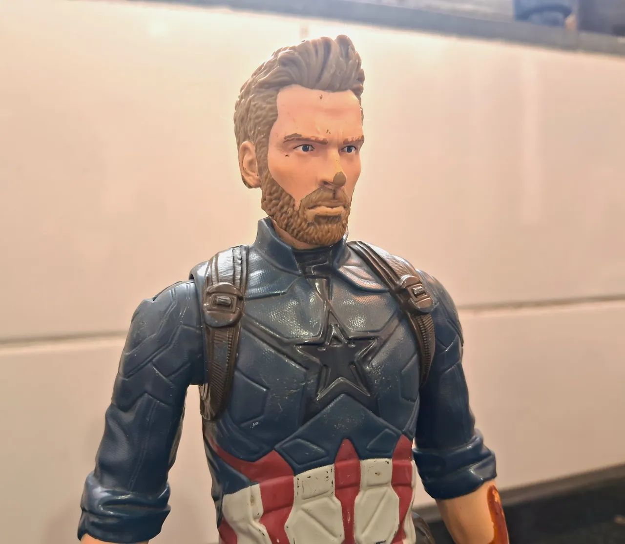 Boneco Capitão América  Hasbro Usado  - Foto 3