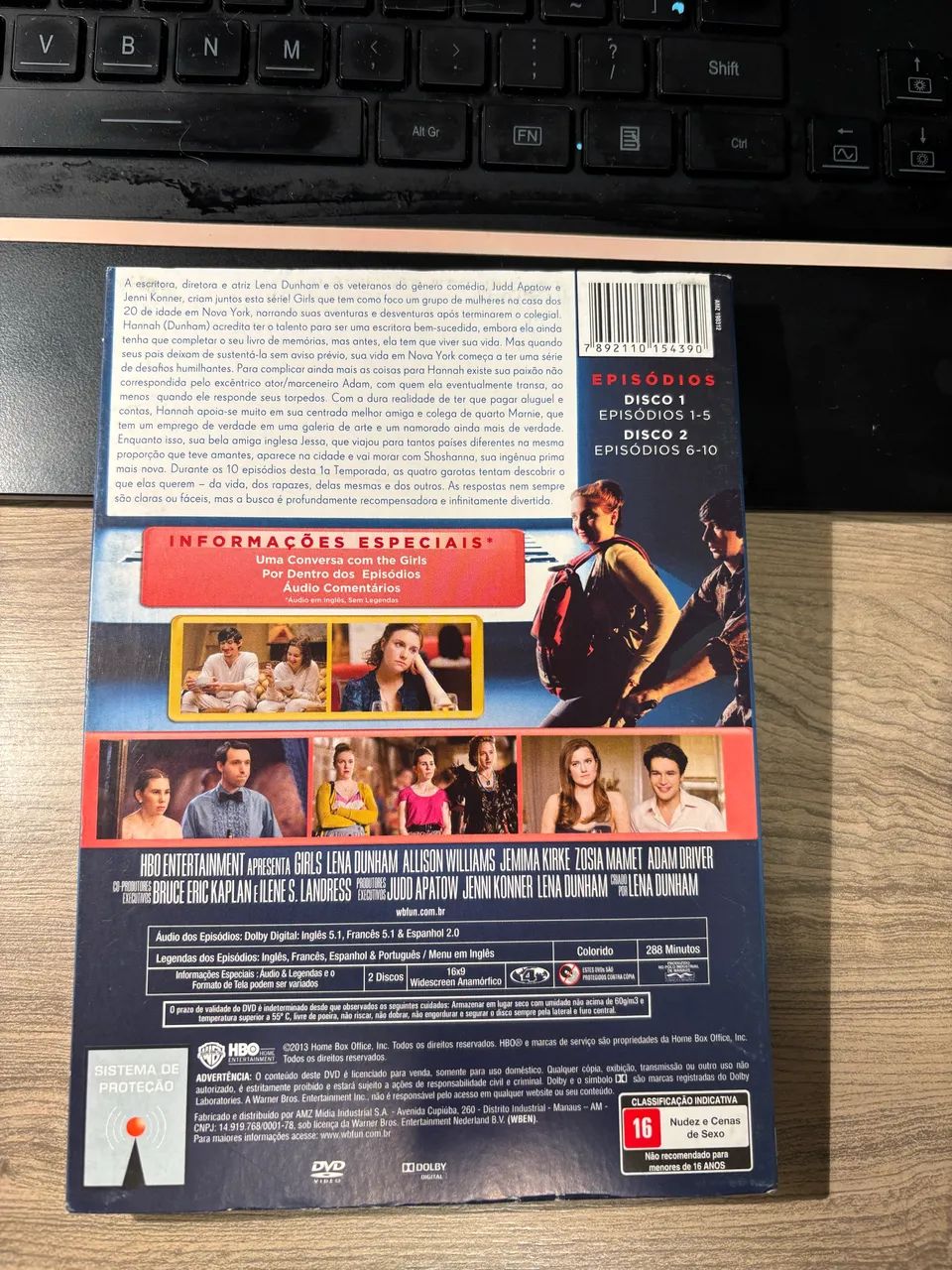 DVD GIRLS - primeira temporada - Foto 2