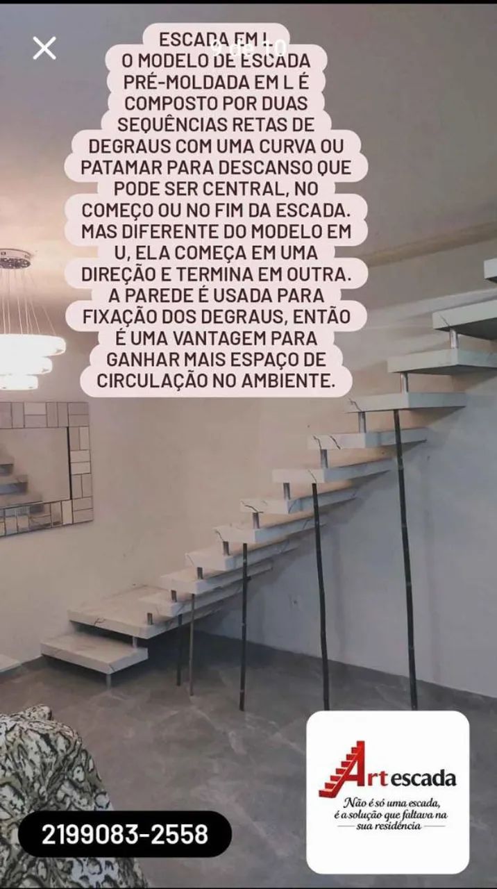 Escada pré moldada * - Foto 5