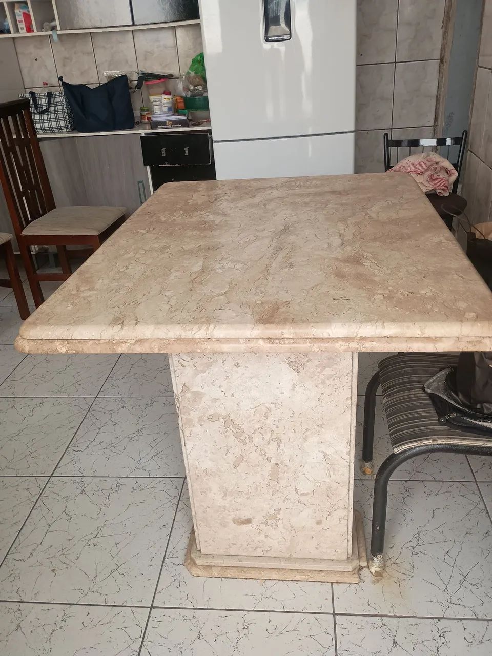 Mesa de mármore luxo. - Foto 3