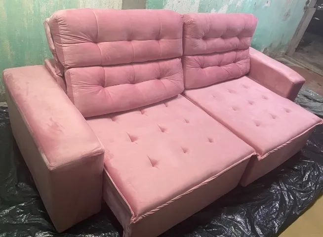 Sofá Rosa Novo
