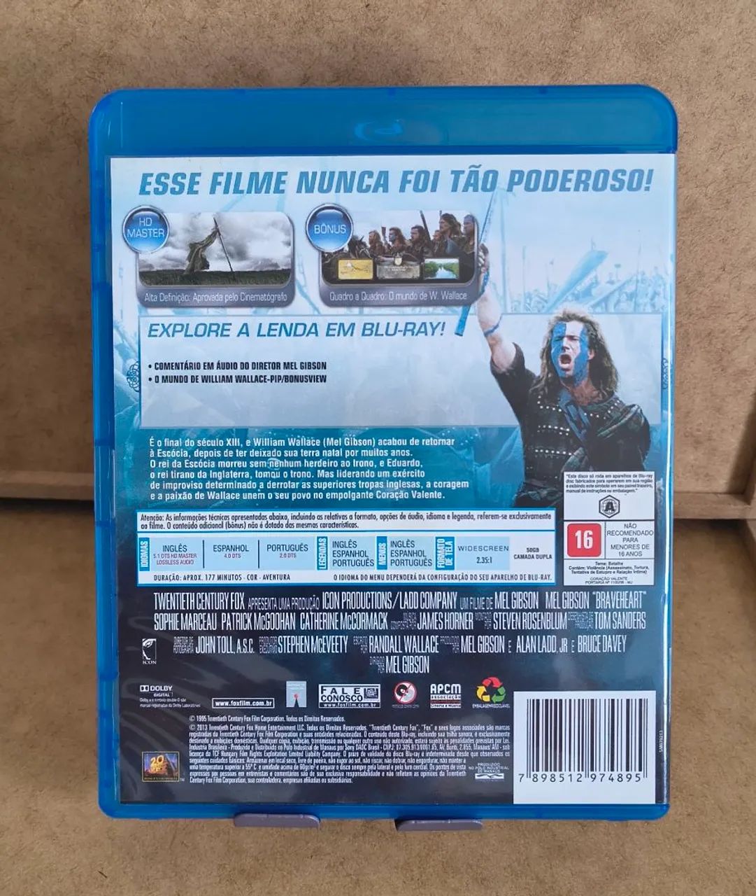 Bluray Coração Valente  - Foto 2