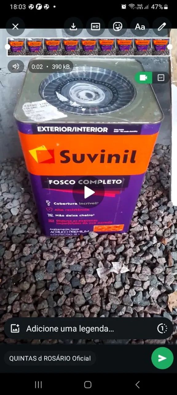 Tinta suvinil 
