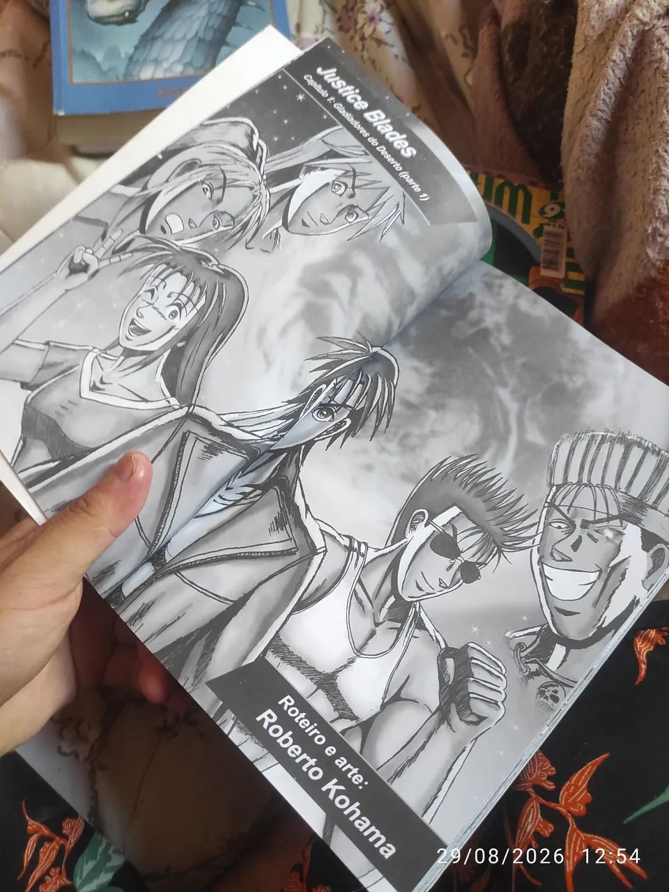 Mangá Justice Blades - Foto 5