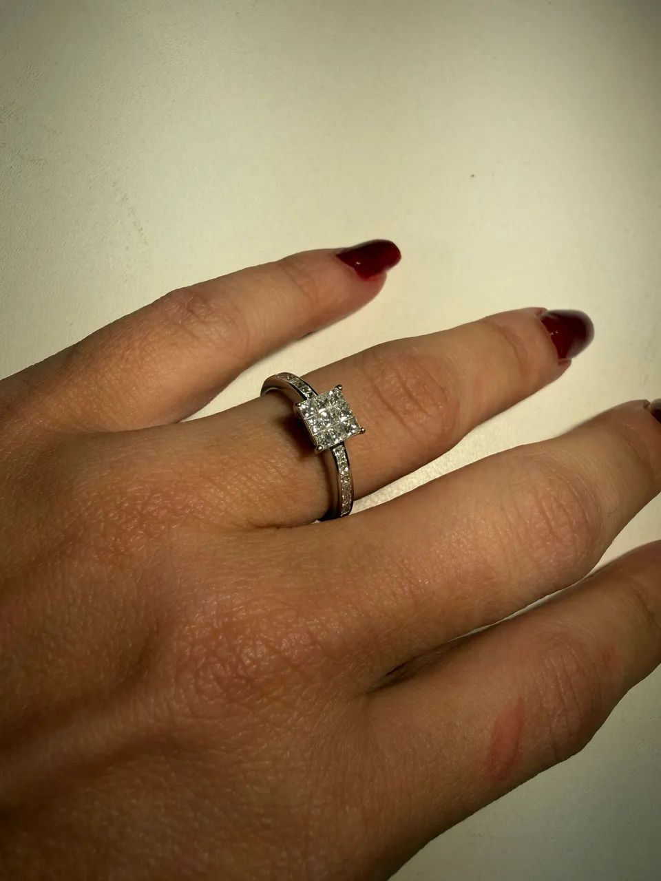 Anel ouro e diamante Bergersons - Foto 4