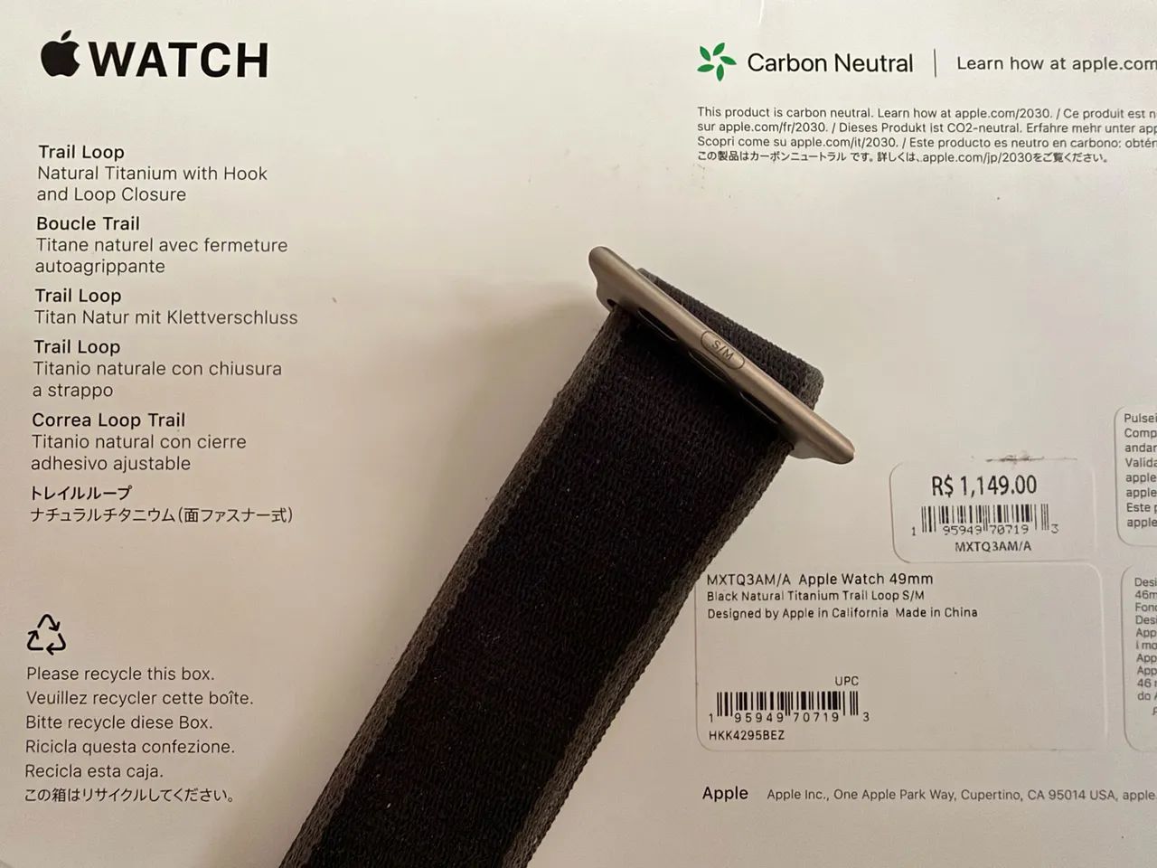 Pulseira Trail Loop (Apple Watch) Original