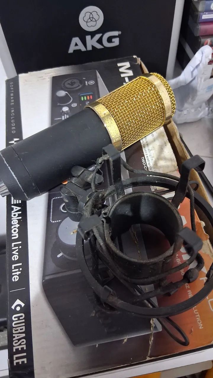 Microfone BM800 com shockmount - Foto 2