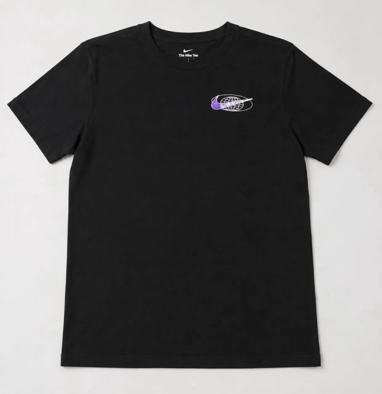 Camisetas Nike com estampa ( preta com roxa e preta com verde) - Foto 4