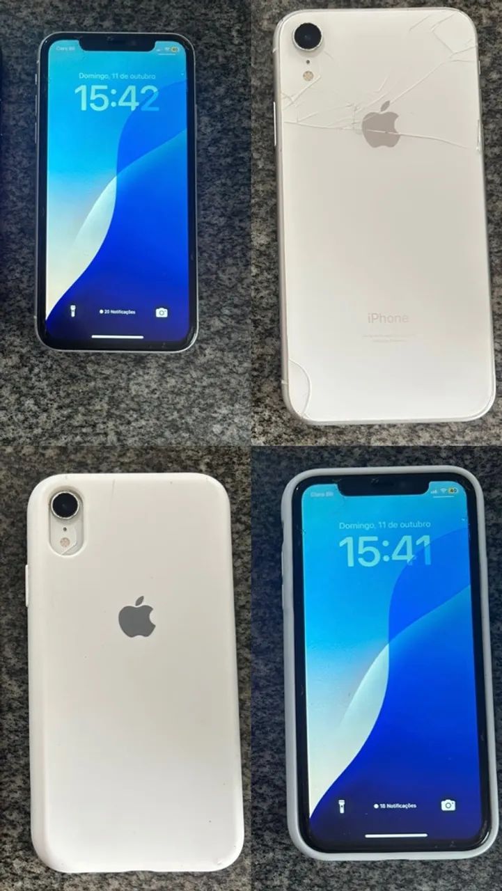 iPhone XR branco Todo Original 