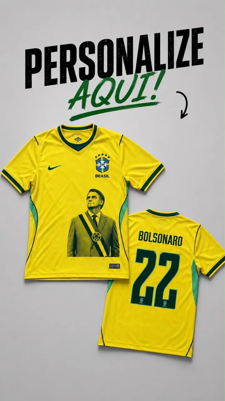 Camisa Bolsonaro