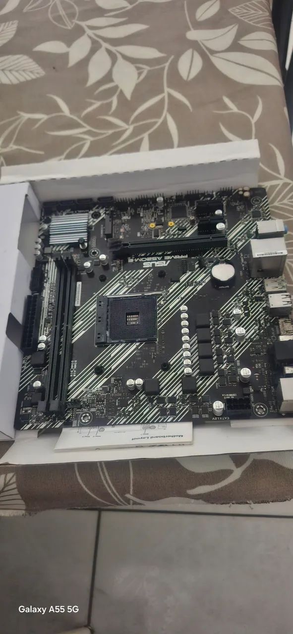 Placa mãe a520m-e 