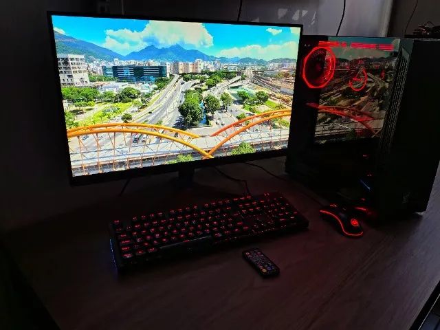 Computador Gamer Completo AMD Ryzen 5 / NVMe 500GB / Monitor 27 - Foto 6