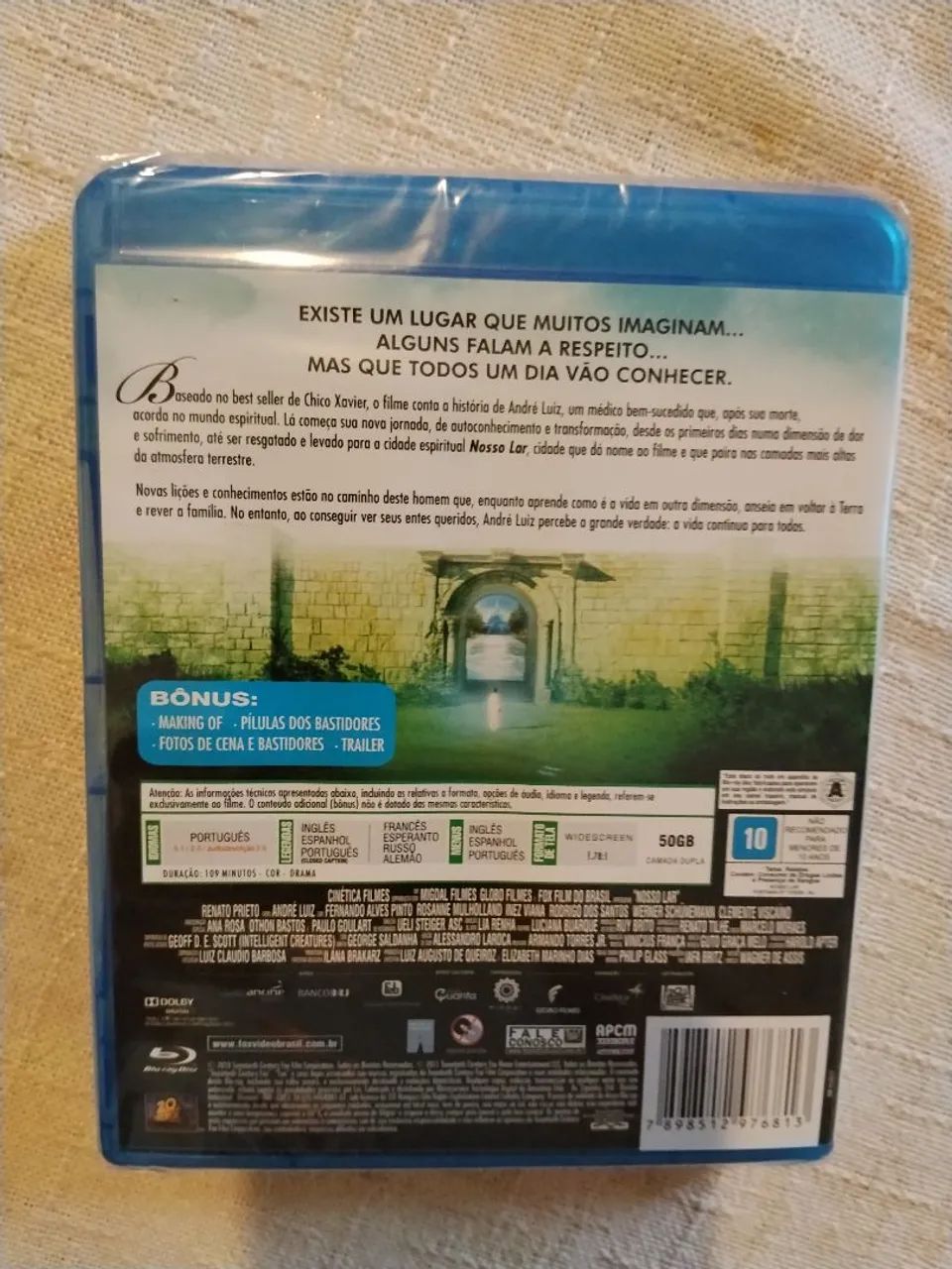 Blu-ray lacrado Nosso Lar  - Foto 2