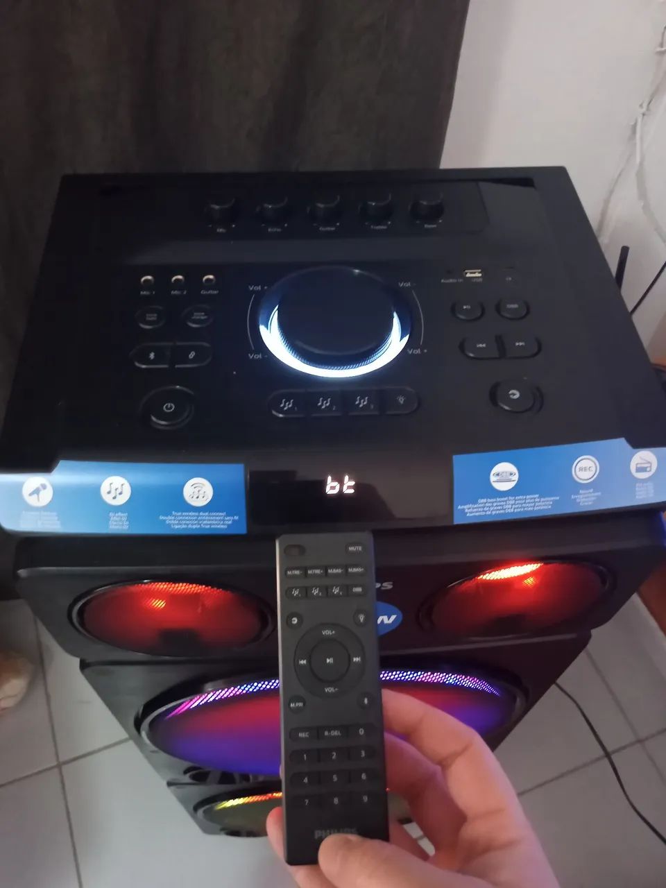 VENDO TORRE DE SOM PHILIPS