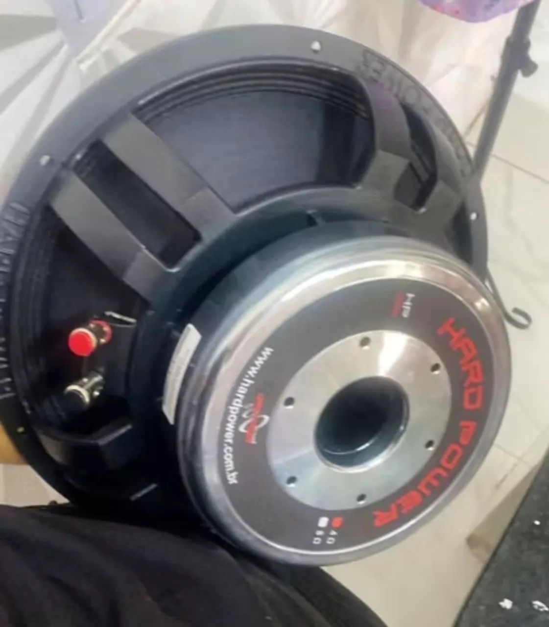 Caixa de som com auto falante hard power 12 polegadas  - Foto 4