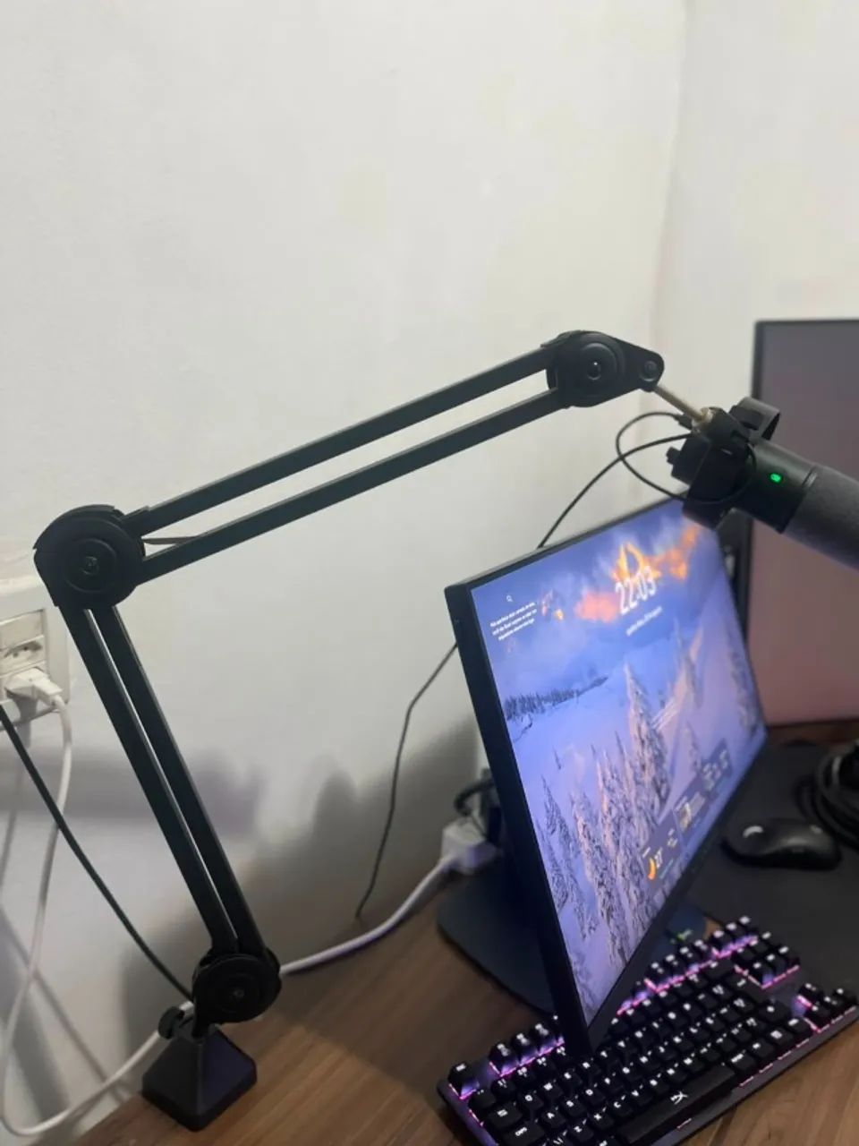 Braço Articulado Para Microfone Armer Mic-arm - Foto 3