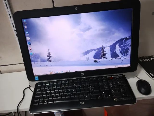 Computador Hp All In One 22-3100br, Intel Core I3 8gb 500gb - Foto 4
