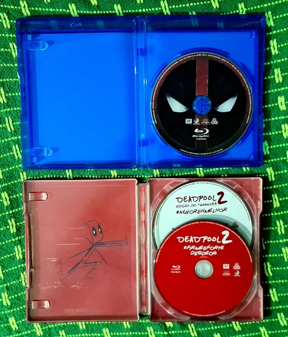 Blu-rays Deadpool 1 e Deadpool 2 (Steelbook) - Foto 2