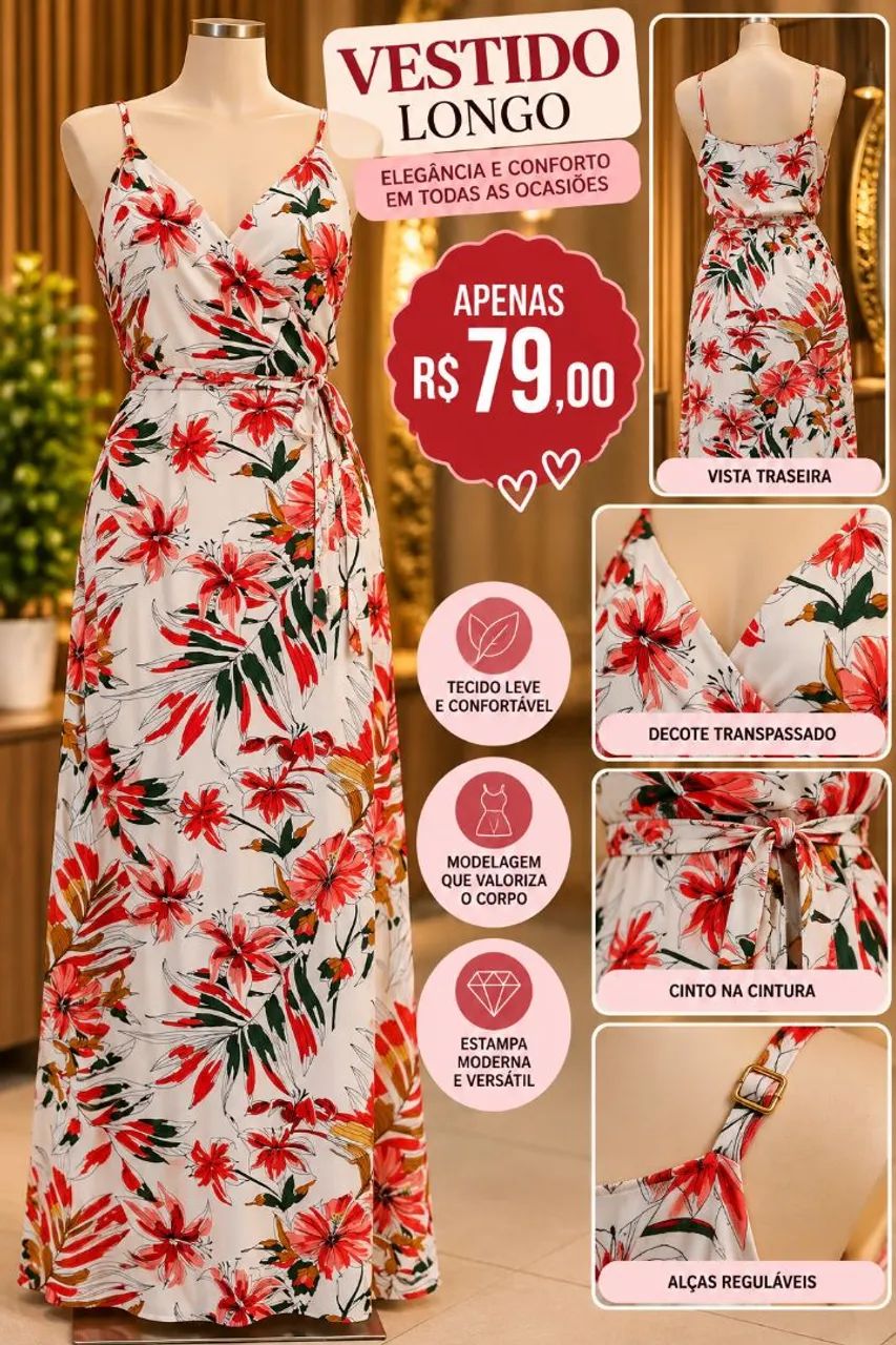 Vestido florido 