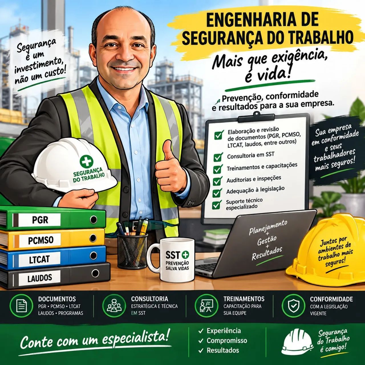 Engenheiro de segurança do trabalho 