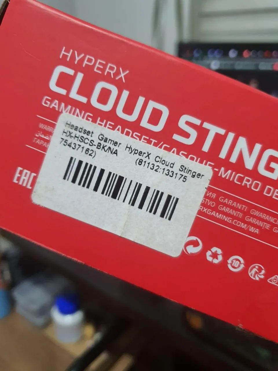 NOVO - Headset Gamer Hyperx Cloud Stinger, Conector 3.5mm - Foto 5