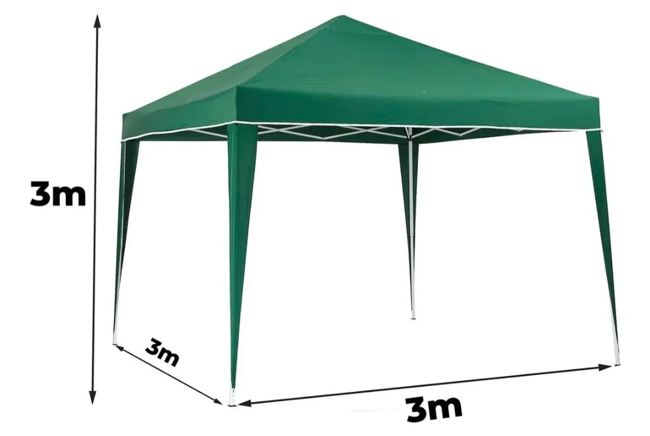 Tenda Gazebo Verde (Nova) - Foto 4