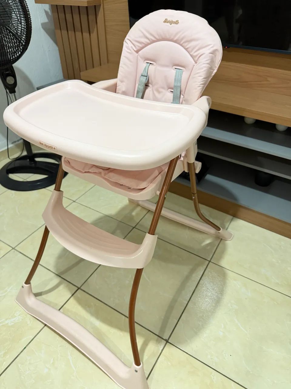 Cadeirinha de alimentação bebê 