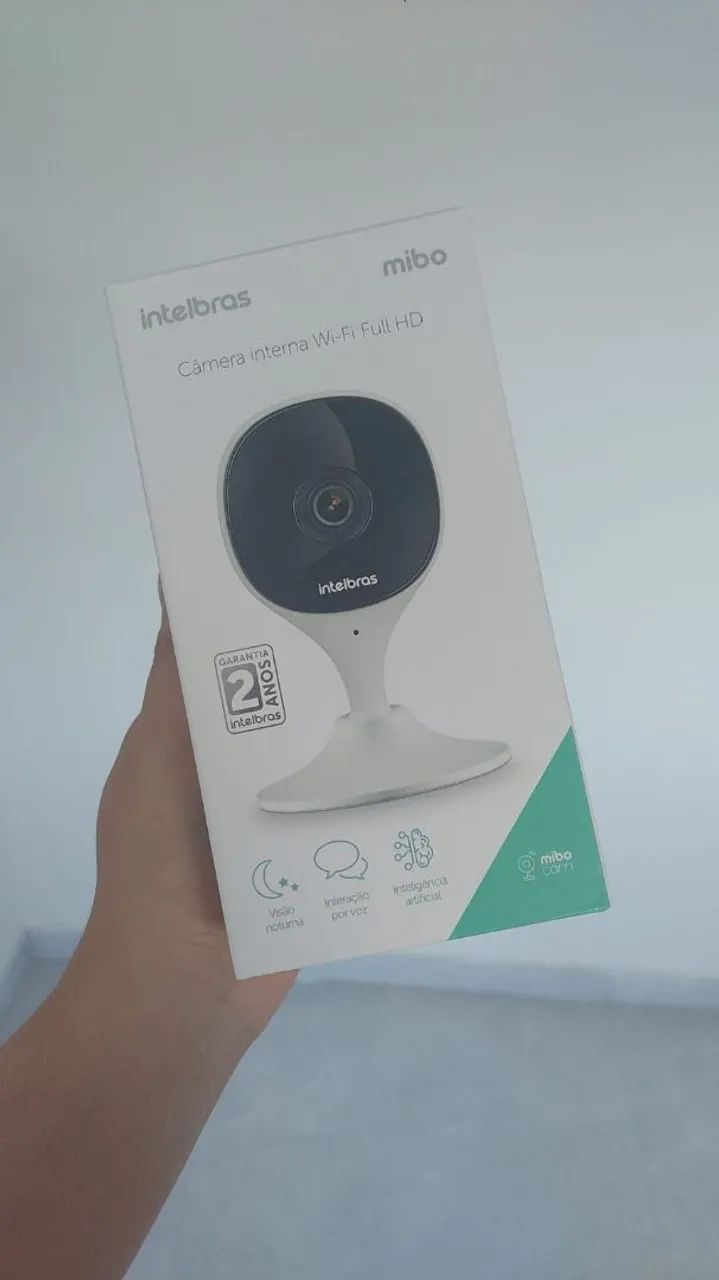 Camera interna com áudio 