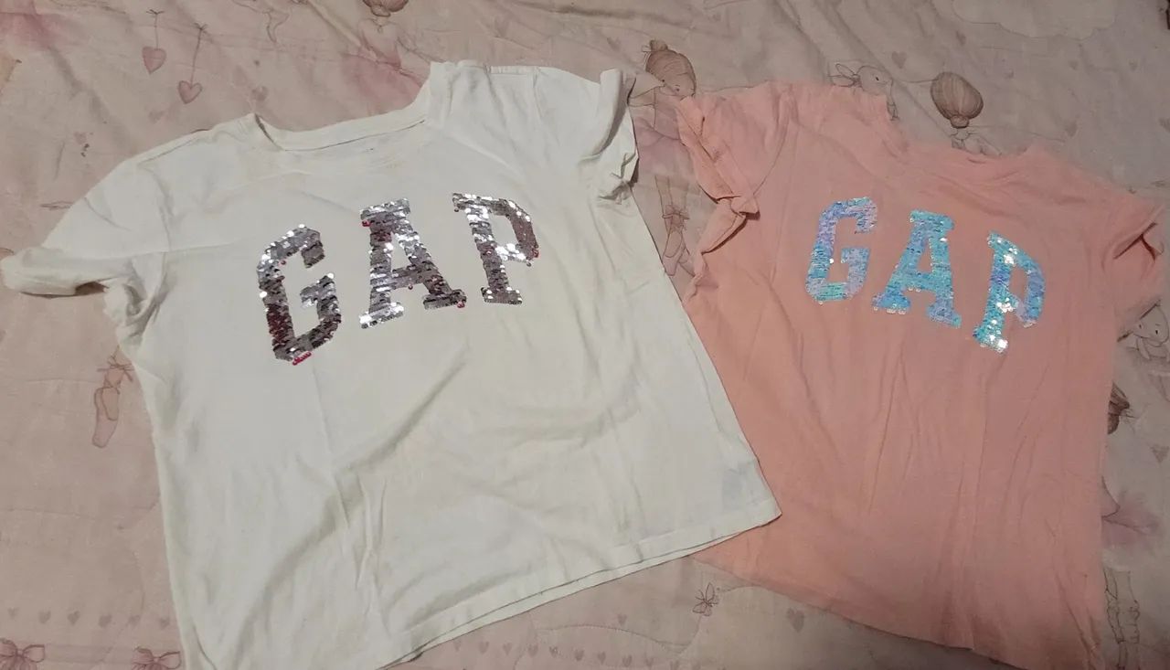Lote blusas Gap infantil - Foto 3