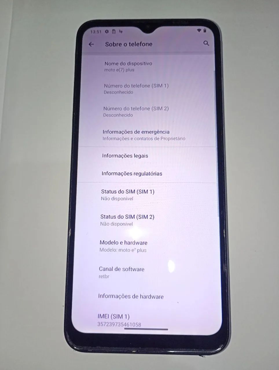 Celular Motorola E7, 64 gigas. - Foto 3